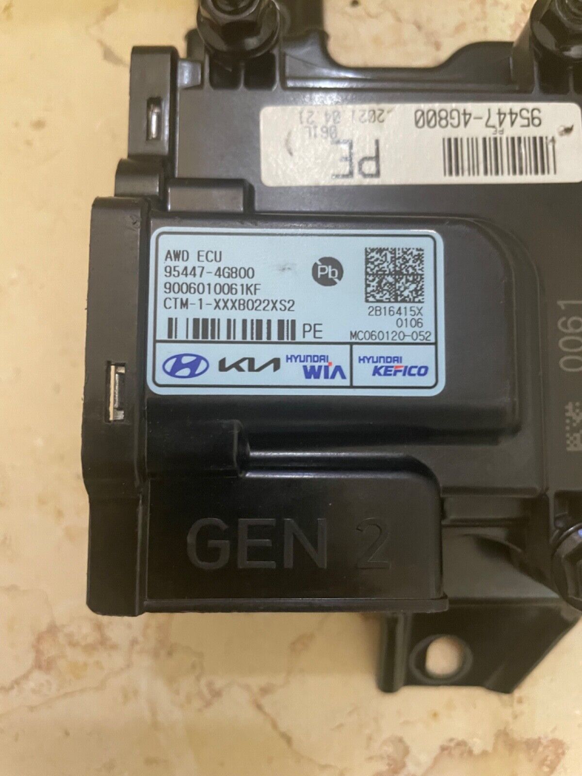 Hyundai Santa fe 2020 2023 95447-4G800 PE OEM 4WD ECU TCM