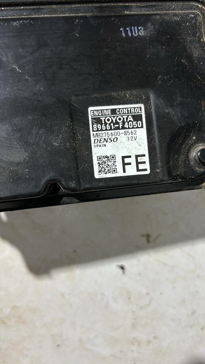 TOYOTA C-HR 2019 2022 Hybrid ECU Engine Control Unit 89661F4050 FE