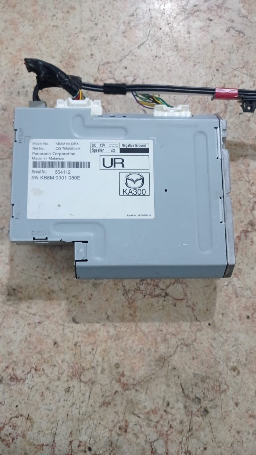 Mazda CX5 2016 2020 OEM  ECU tuner auto visual Module Control KB8M66DRX