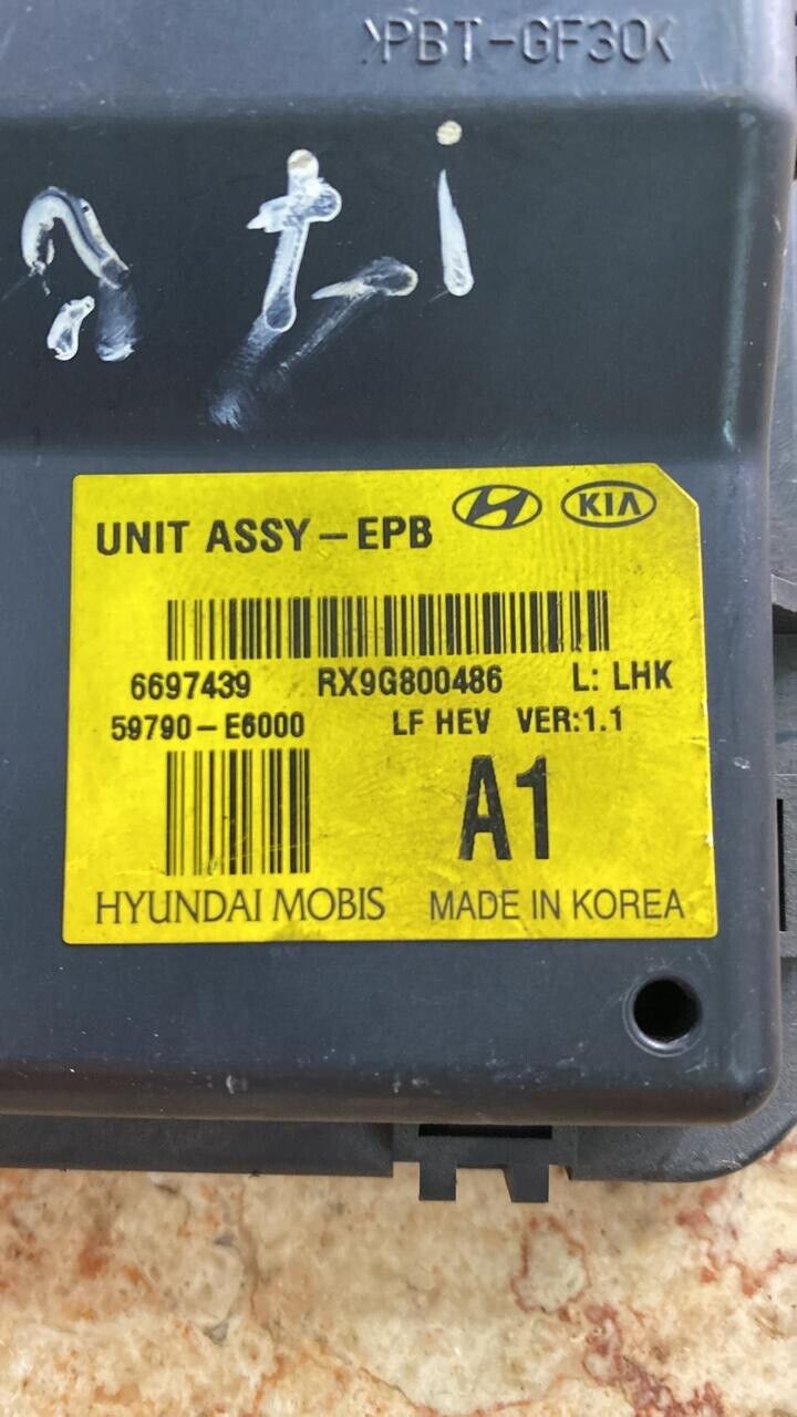 hyundai sonata 2020 2023 EPS parking brake module hybrid 59790E6000