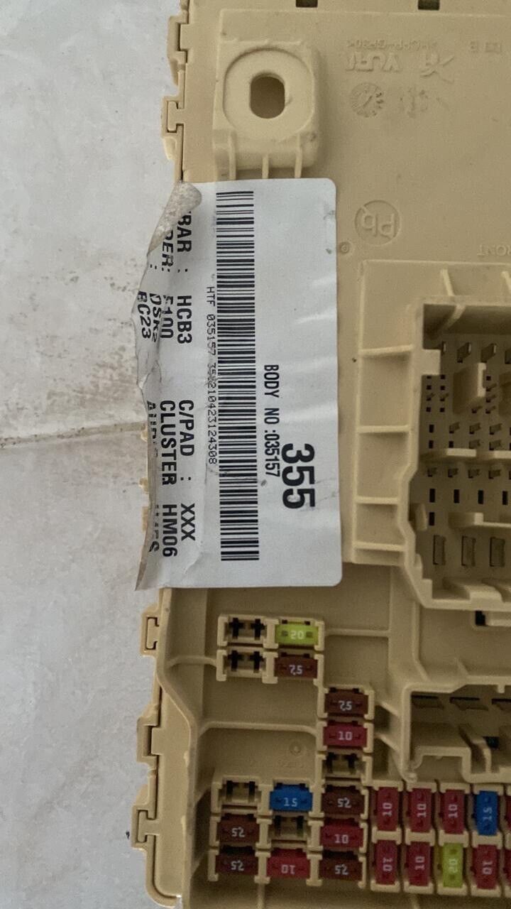 hyundai sonata Hybrid 2021 2022 fuse box 91950L5532