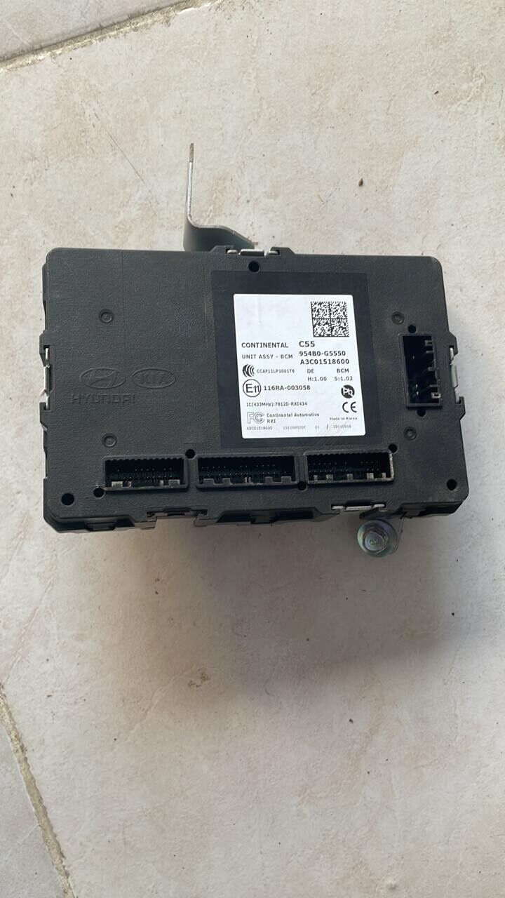 KIA NIRO 2019 2022 OEM BCM body control unit 954C0G5EF0 954B0G5550