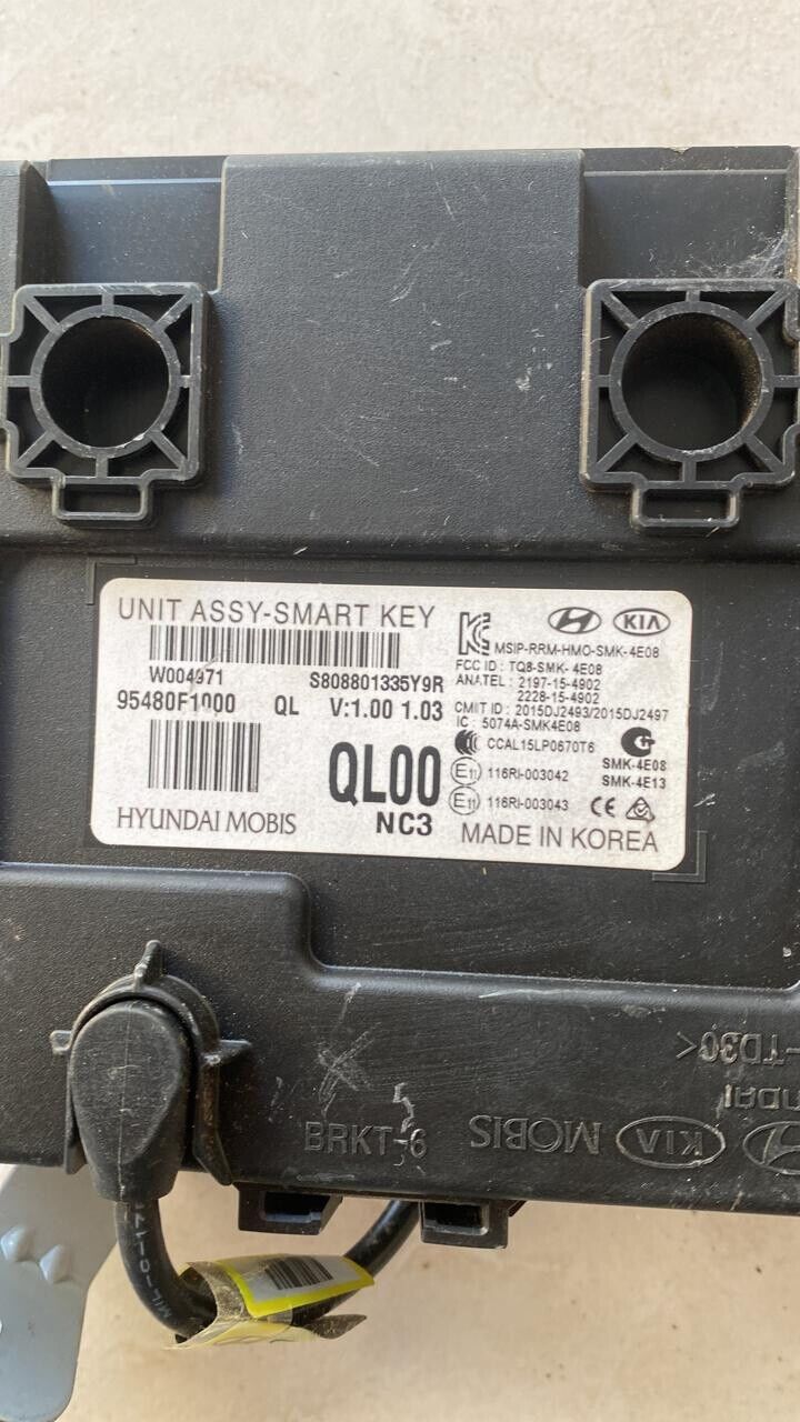 Kia Sportage 2018 OEM smart key unit ASSY 95480F1000