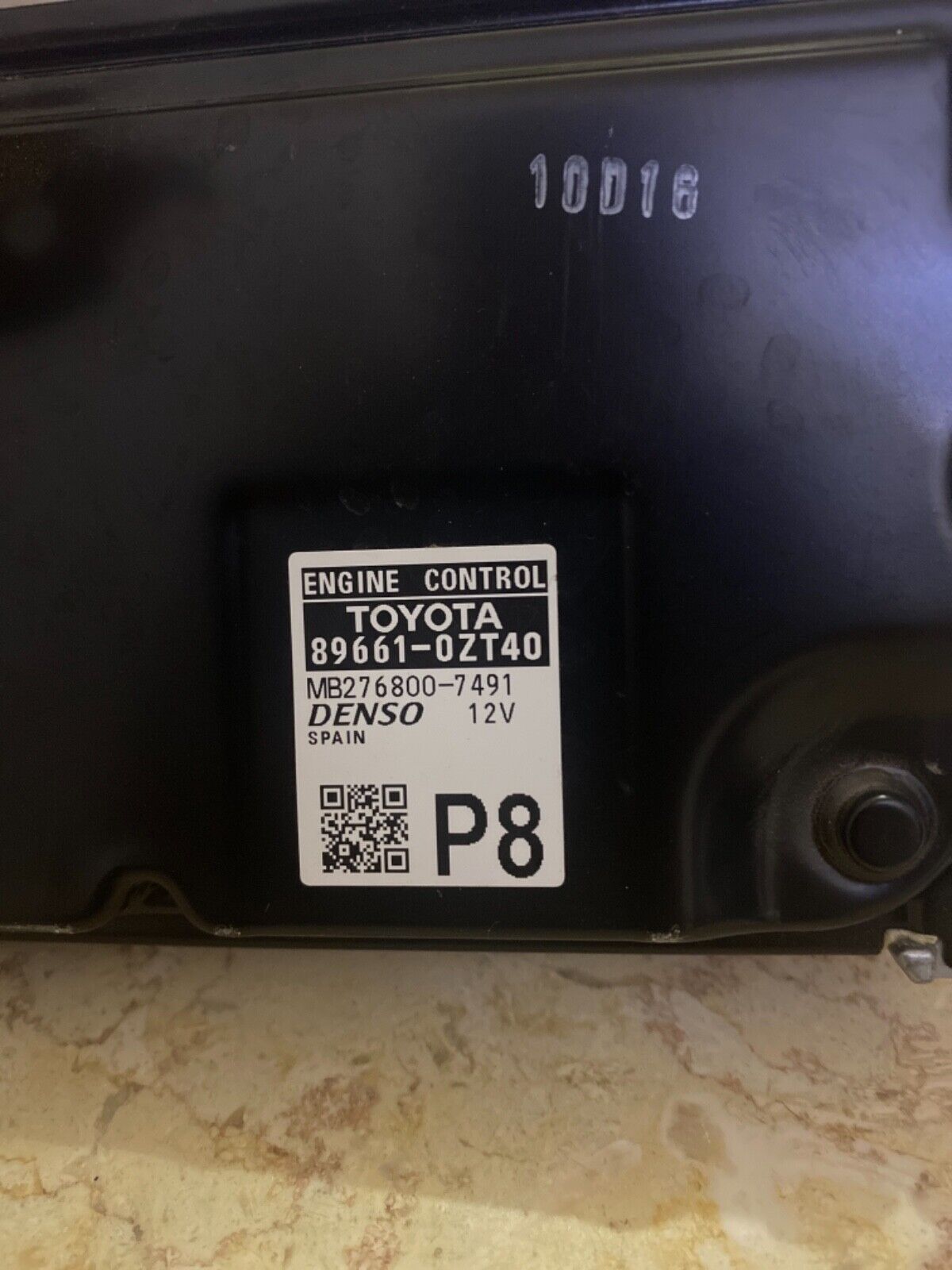 Toyota Corolla 2020 2019 2018 2017 ECU engine Module computer 896610ZT40