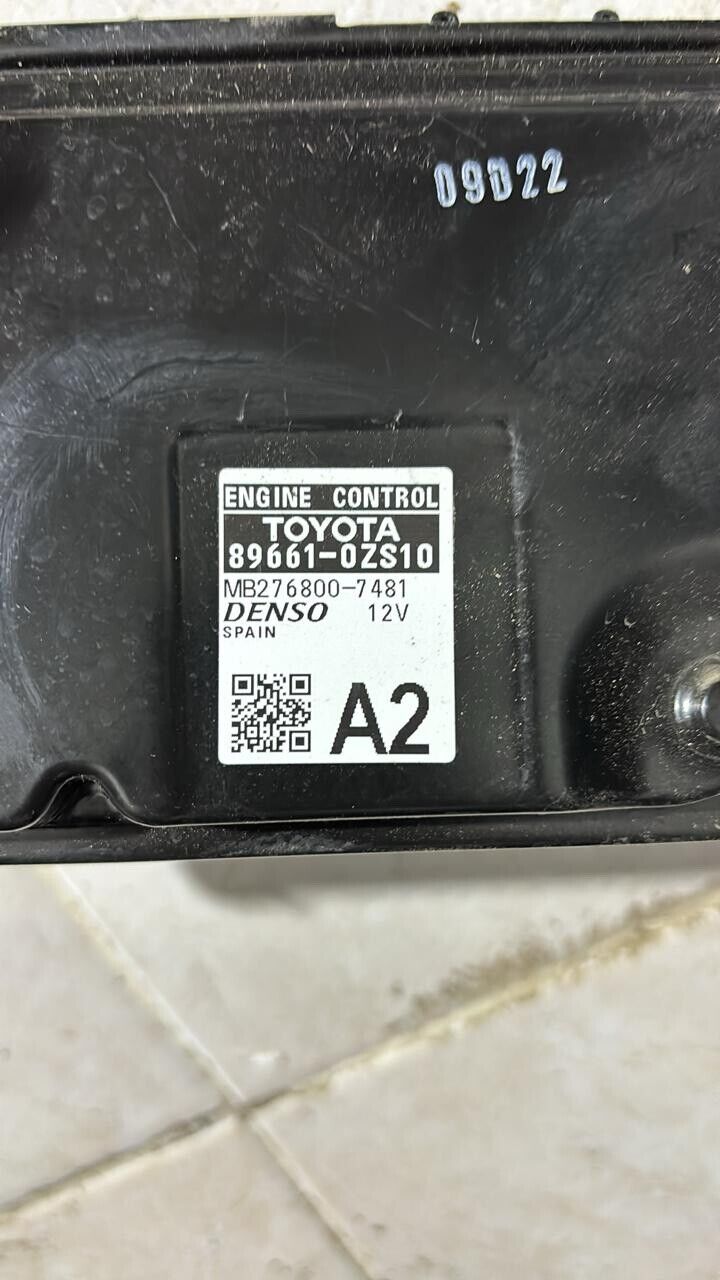 Toyota Corolla 2019 2022 OEM ECU engine control unit 896610ZS10