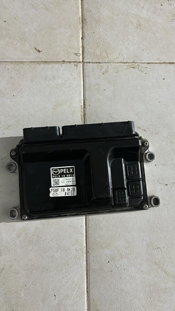 Mazda 3 CX5 2014 2019 engine computer module ECU PELX18881A PELX18881