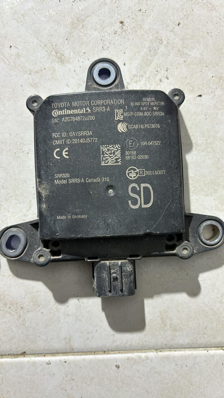 Toyota Corolla 2019 2022 OEM Rear Radar set 8816202030