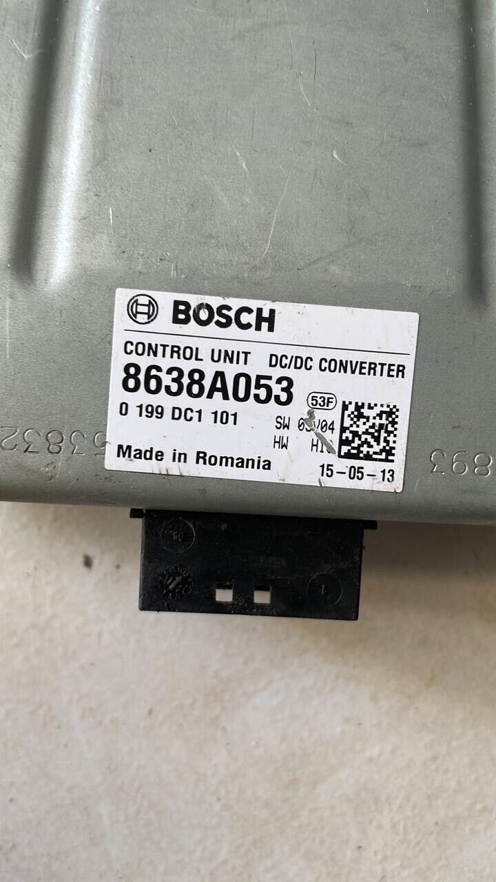 Mitsubishi Outlander 2017 2020 Control unit DC Converter 8638A053 53F Bosch