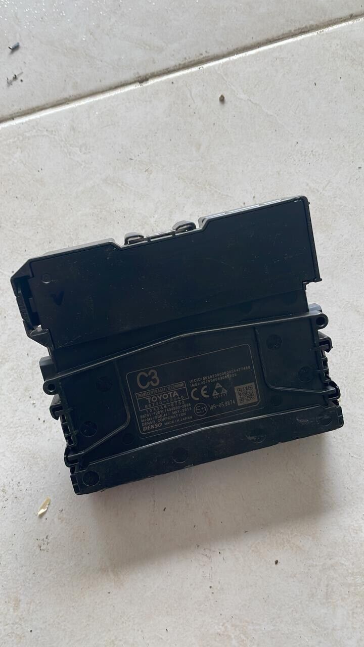 toyota corolla 2021 OEM telephone control unit 8674012040