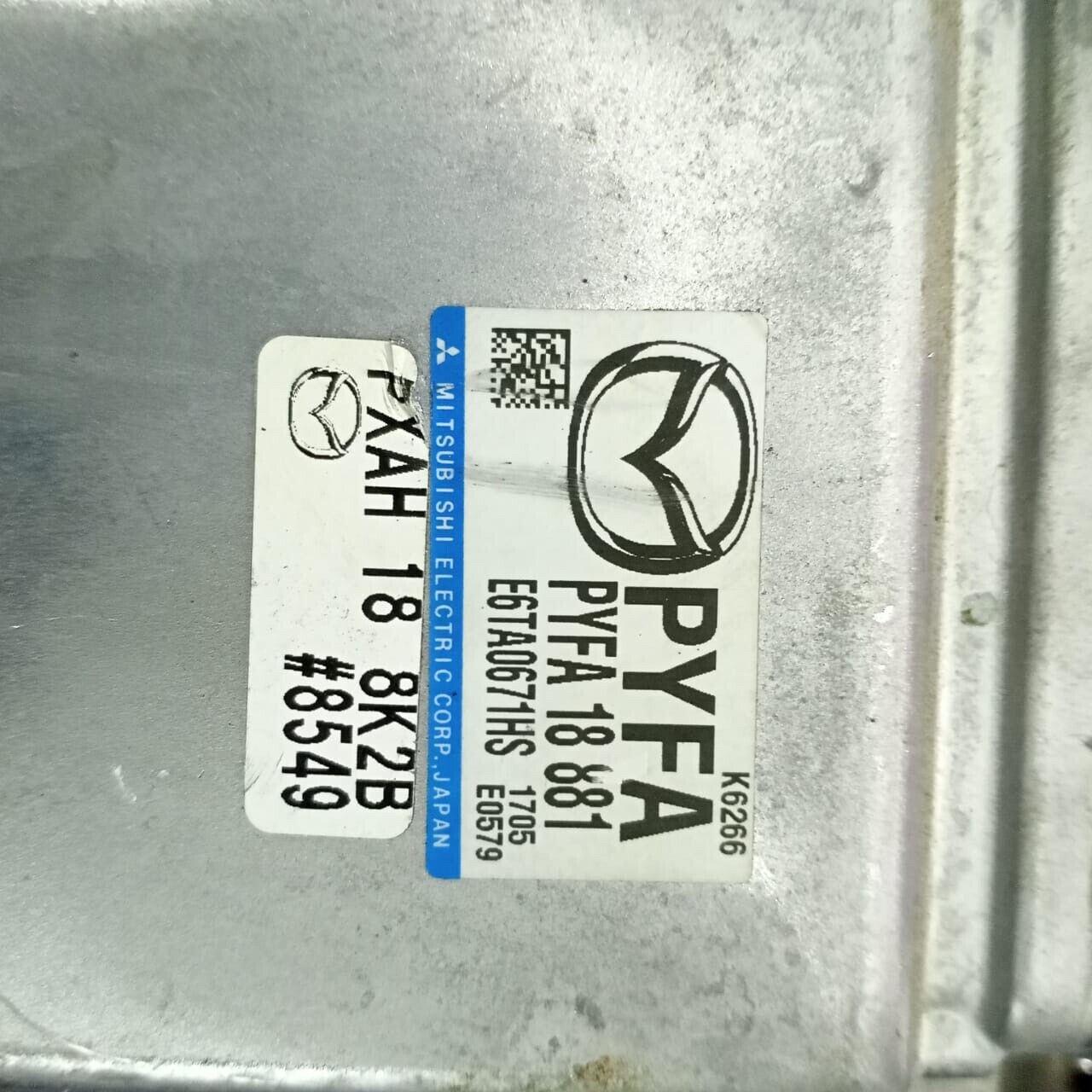 Mazda 6 2021 + 2.5 engine Computer ECU PYFA18881