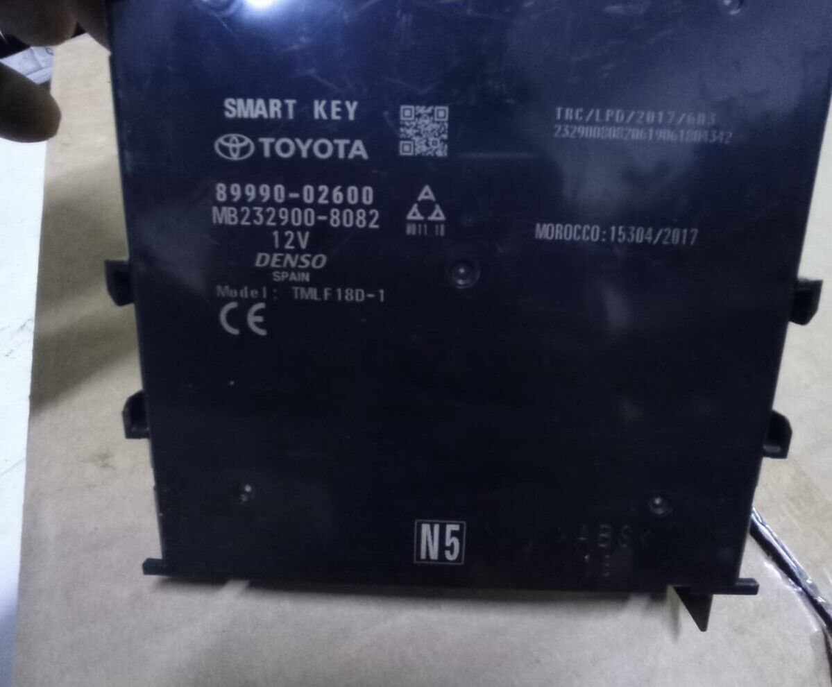 Toyota Corolla 2019 2022 OEM Smart key control unit 8999002600 N5