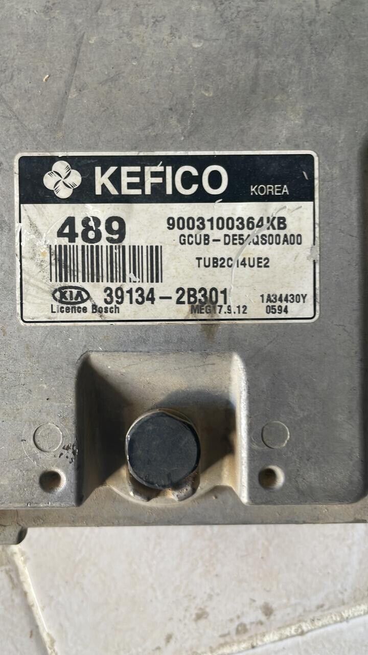 Kia RIO 2014 2018 OEM ECU engine control unit 391342B301