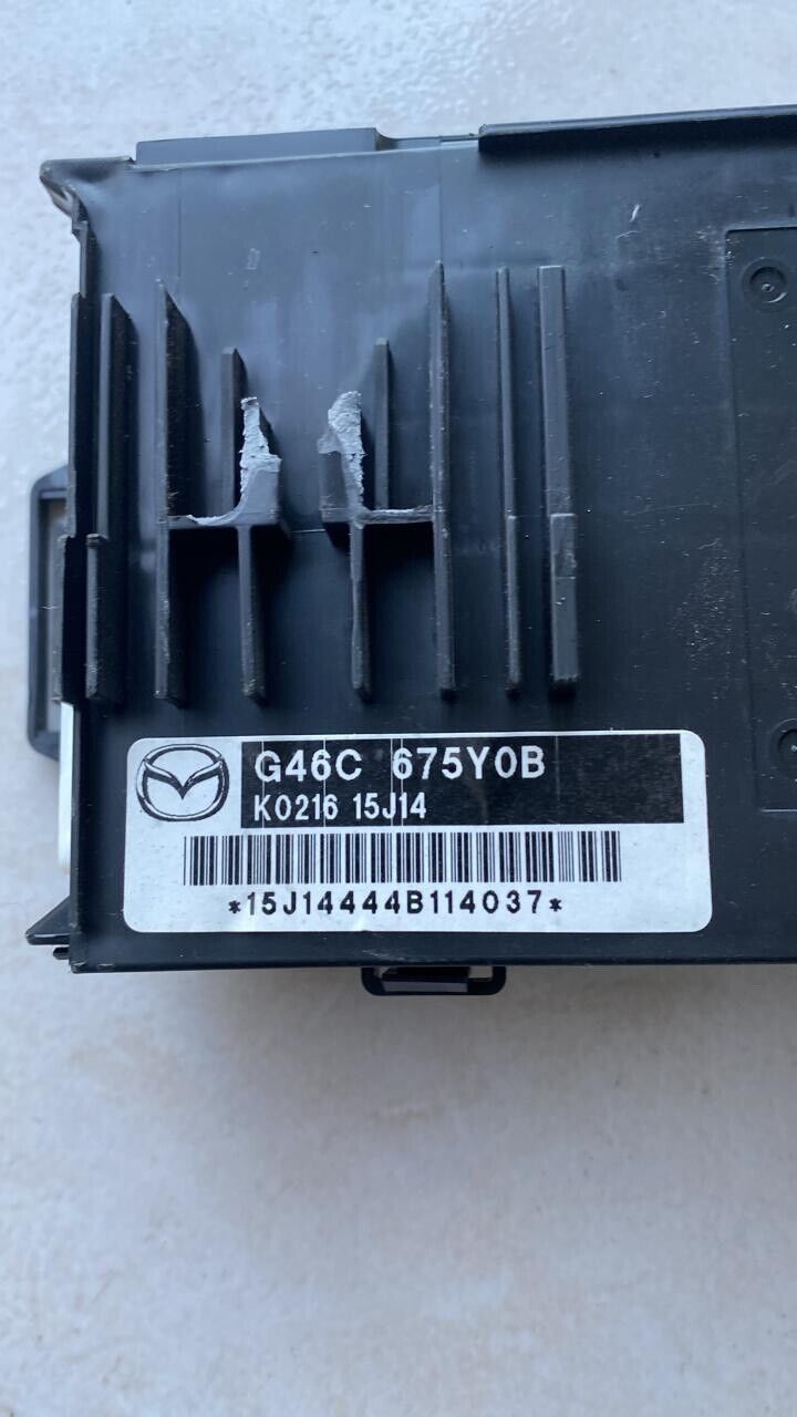 Mazda CX5 2013 2017 OEM BCM rear body control unit G46C675Y0B