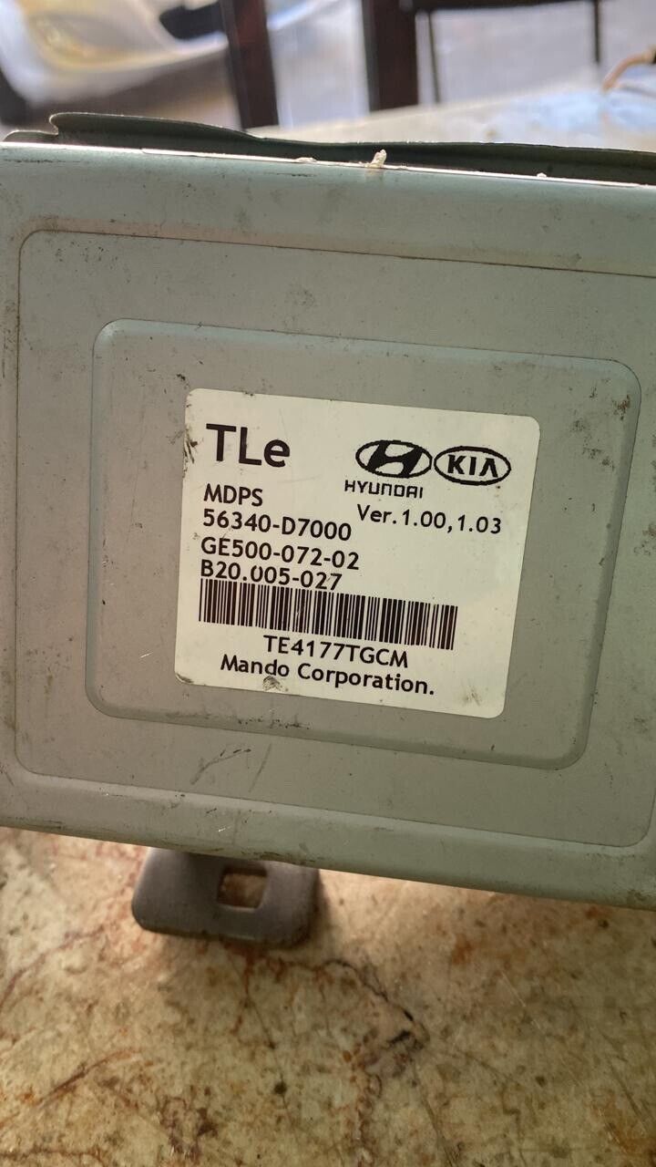 Hyundai Tucson MDPS Steering Power Control Unit 56340D7000 TLE