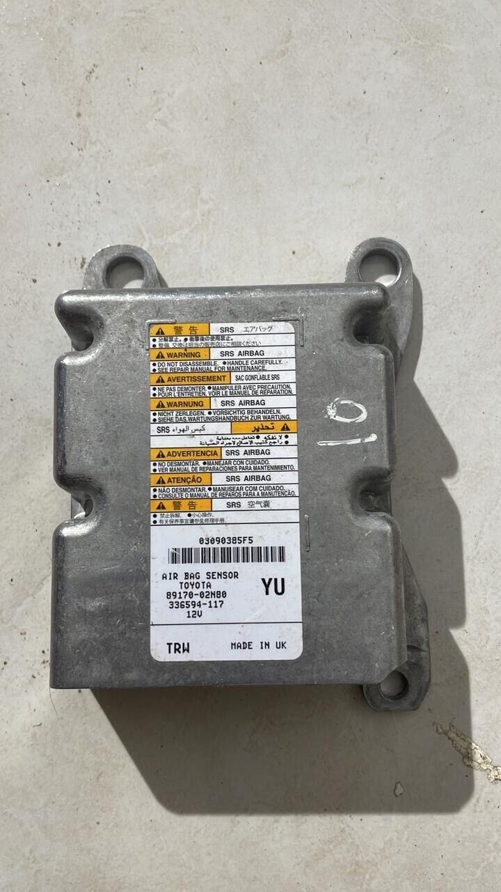 Toyota Corolla 2019 2022 OEM bag control unit 8917002N80 YU