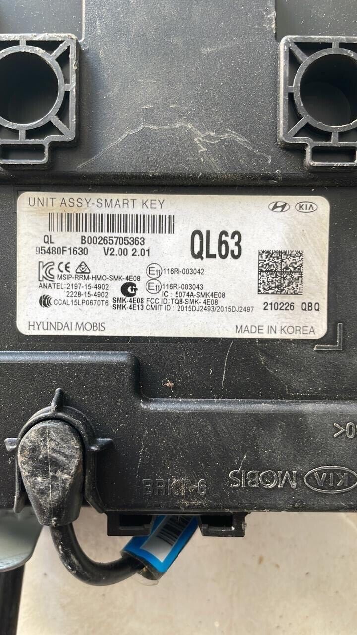 Kia Sportage 2017 2021 OEM smart key control unit 95480F1630 QL63