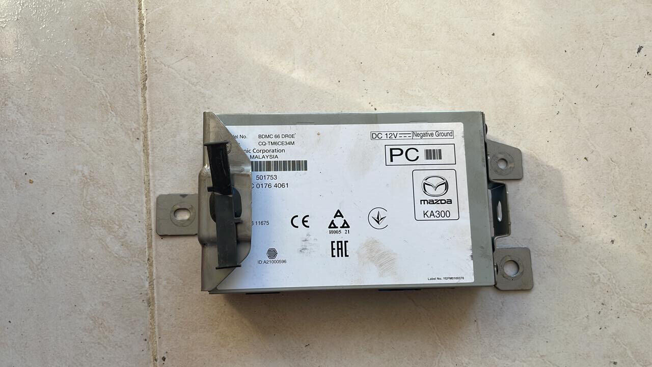 Mazda 3 2019 2020 2021 Audio Tuner Auto Visual ECU BDMC66DR0E KA300