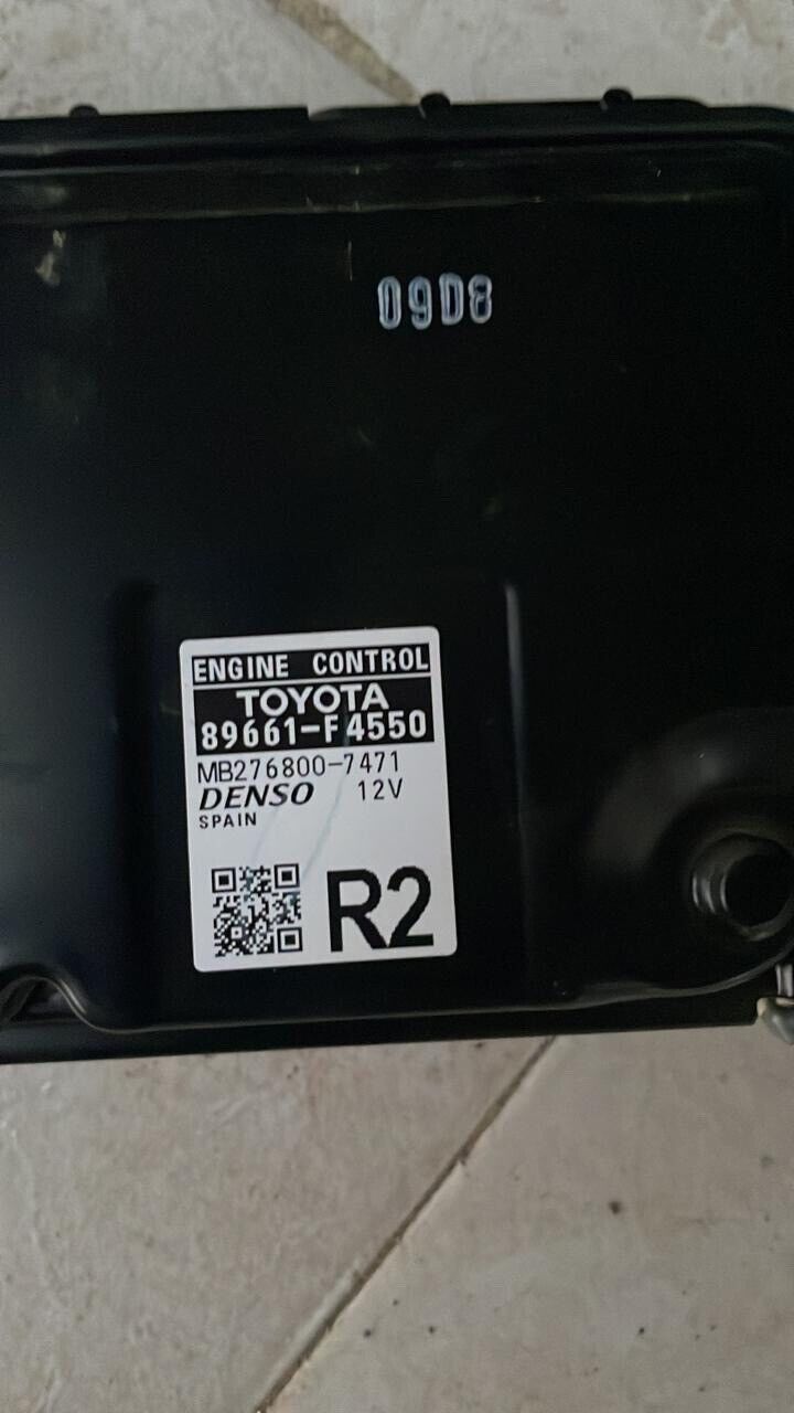 toyota CHR 2019 2022 OEM ECU engine control unit 89661F4550 R2.