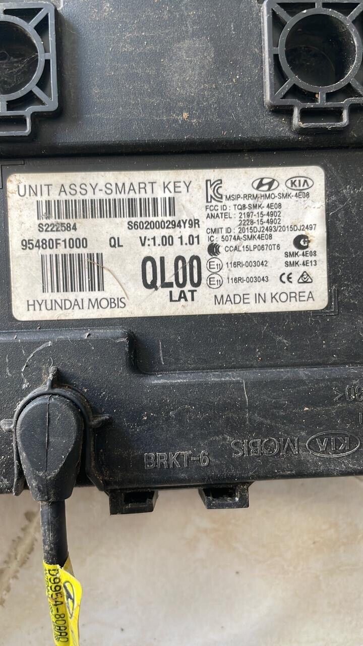 Kia Sportage 2018 OEM smart key unit ASSY 95480F1000 QL00