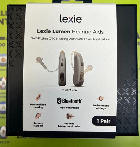 lexie Hearing Aid Behind the Ear (BTE) - Gray