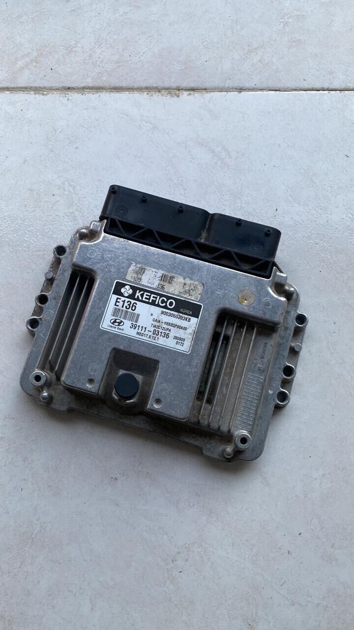 Hyundai I10 2015 ECU engine control unit 3911103136 MEG17.9.12.1