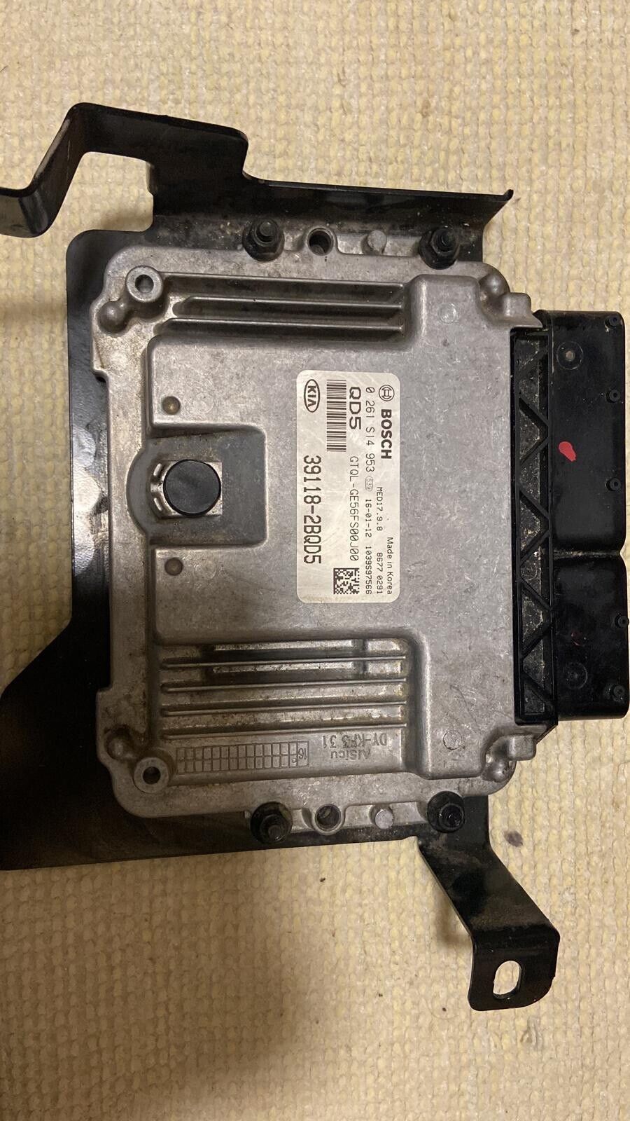 Kia Sportage Mk4 2015-2019 Engine Control Unit ECU 39118-2bqd5