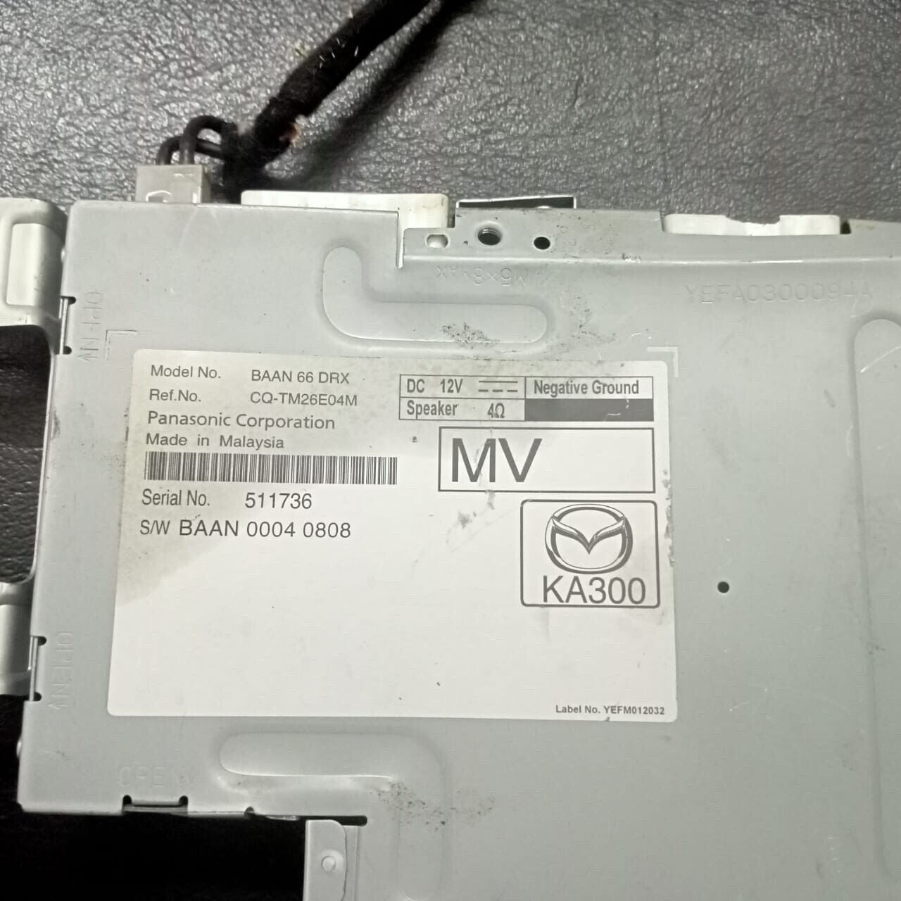 Mazda 6 3 Module ECU Tuner Auto Visual Module BAAN66DRXA /BJE466DRX BJE4 66 DRX