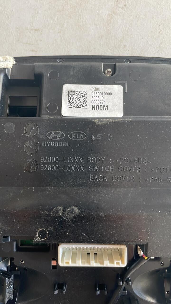 Hyundai Tucson 2020 2022 OEM head light switch control 92800L1XXX