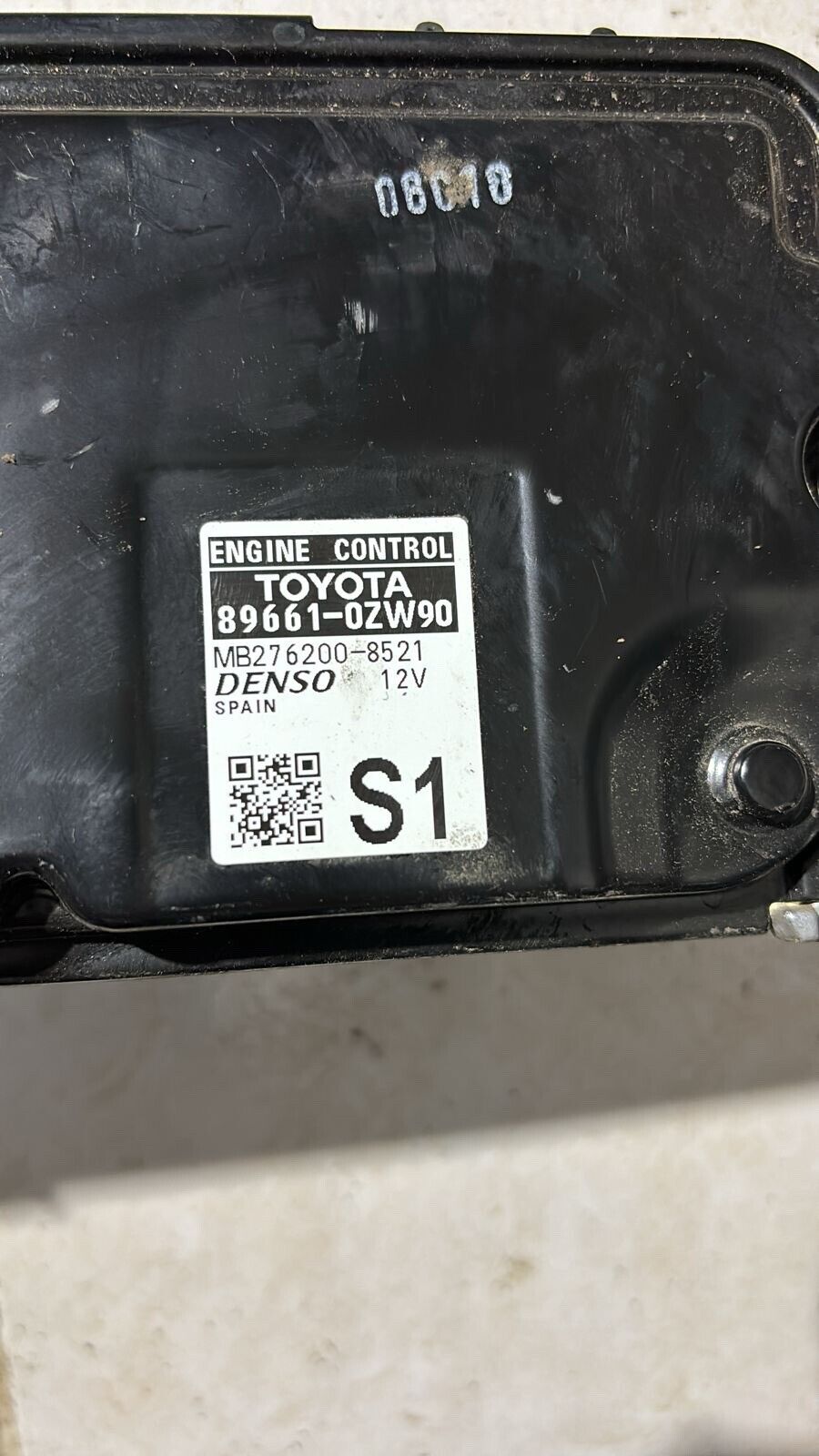 Toyota Corolla 2019 2020 OEM ECU Engine control unit 896610ZW90