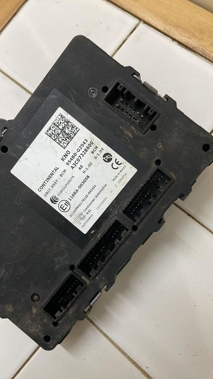 Hyundai Ioniq 2019 2022 OEM BCM Body control unit 954B0G2543 KN0