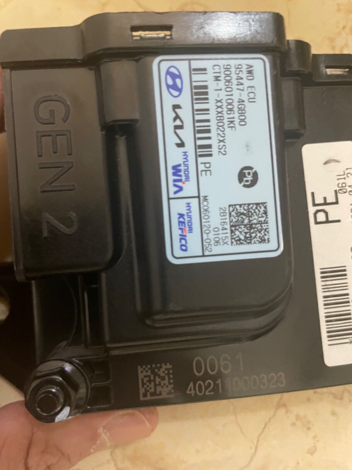 Hyundai Santa fe 2020 2023 95447-4G800 PE OEM 4WD ECU TCM