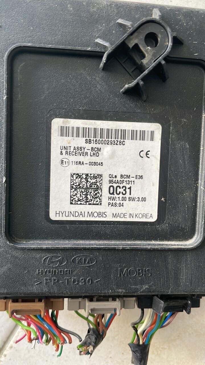 Hyundai Kia OEM BCM RECEIVER LHD 954A0F1311 QC31