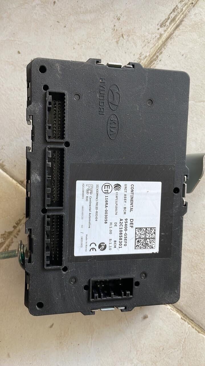 Kia Niro 2017 2022 OEM BCM Body control unit 95400G5EF0 DEF