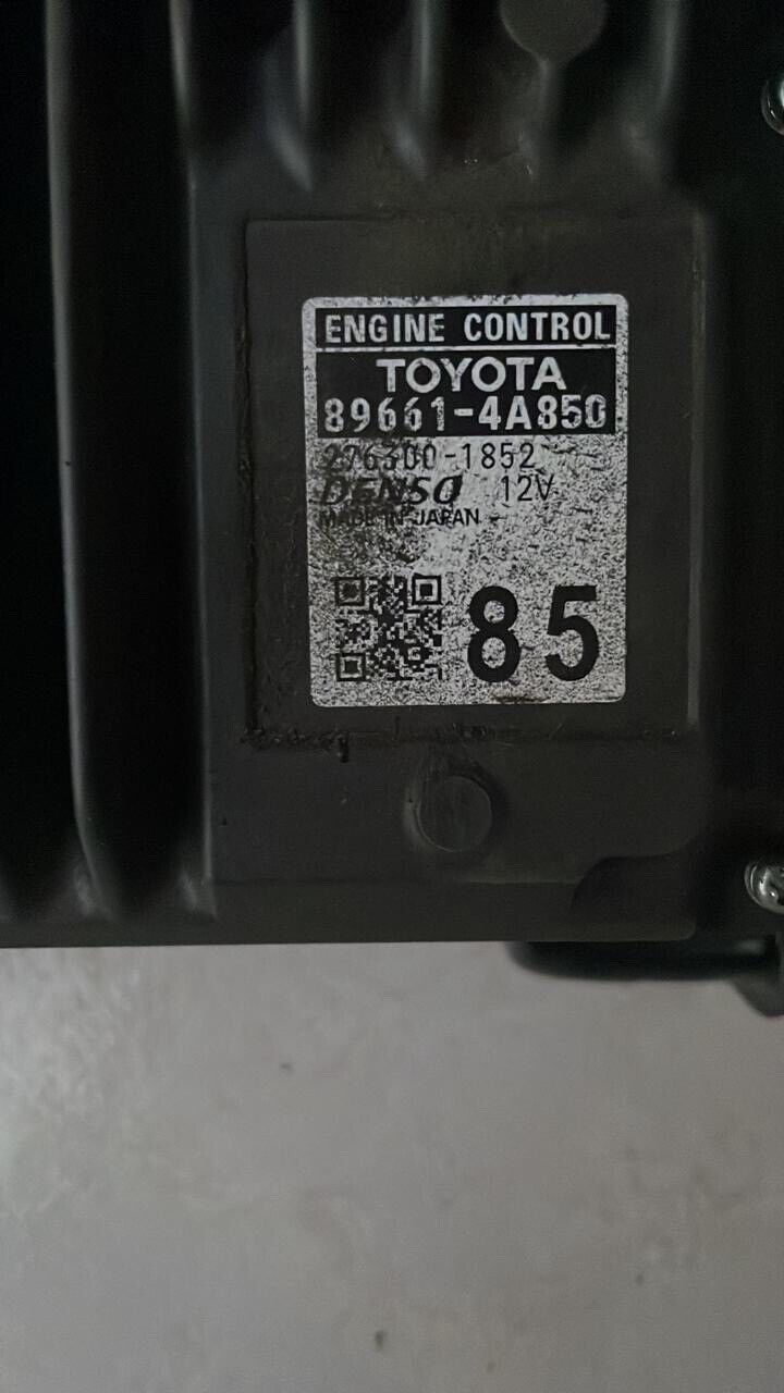 Toyota Rav4 2018 2022 OEM ECU engine control unit 896614A850 85