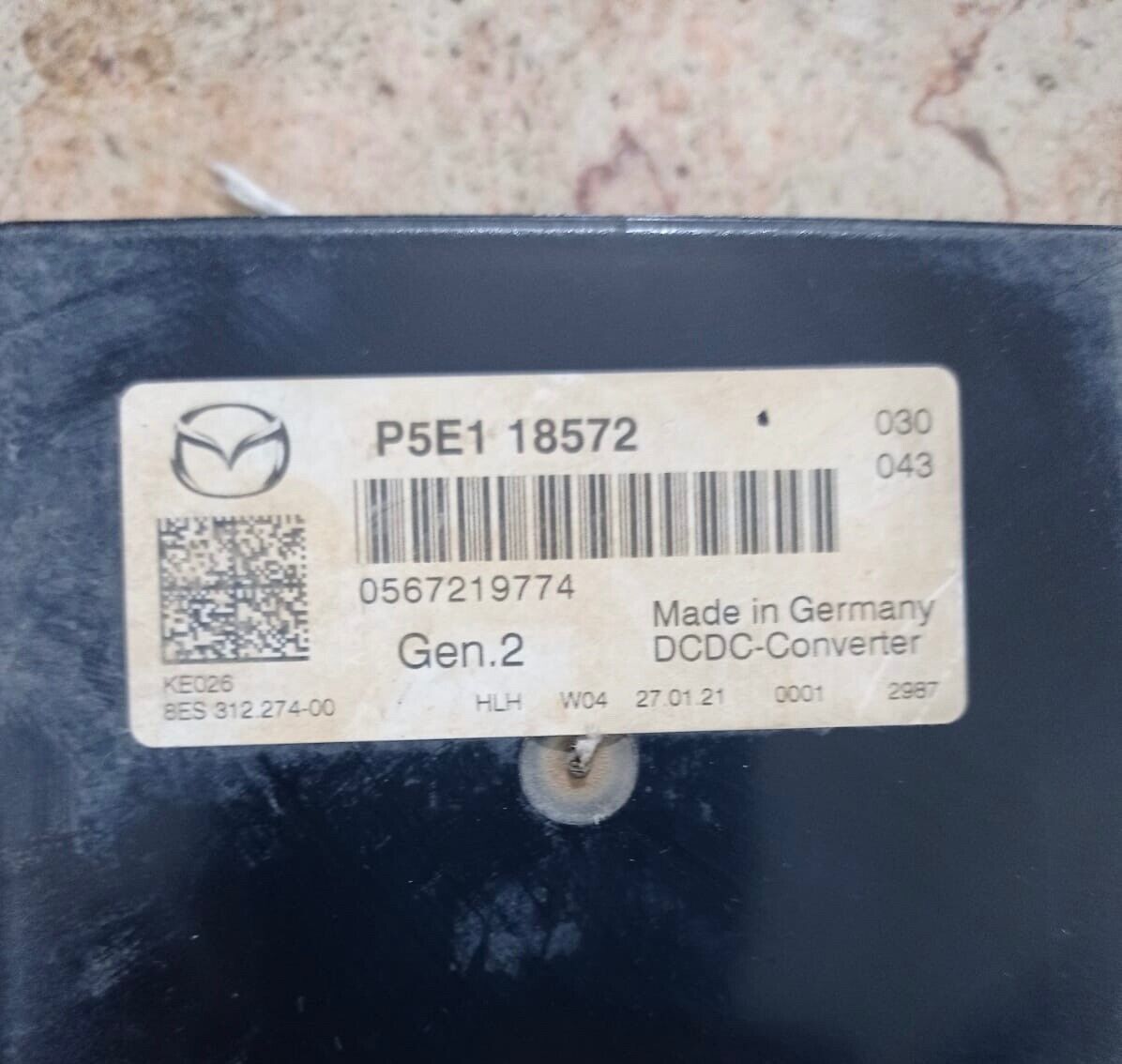 OEM MAZDA CX5 2020 2022 BCM DCDC CONVERTER MODULE P5E118572