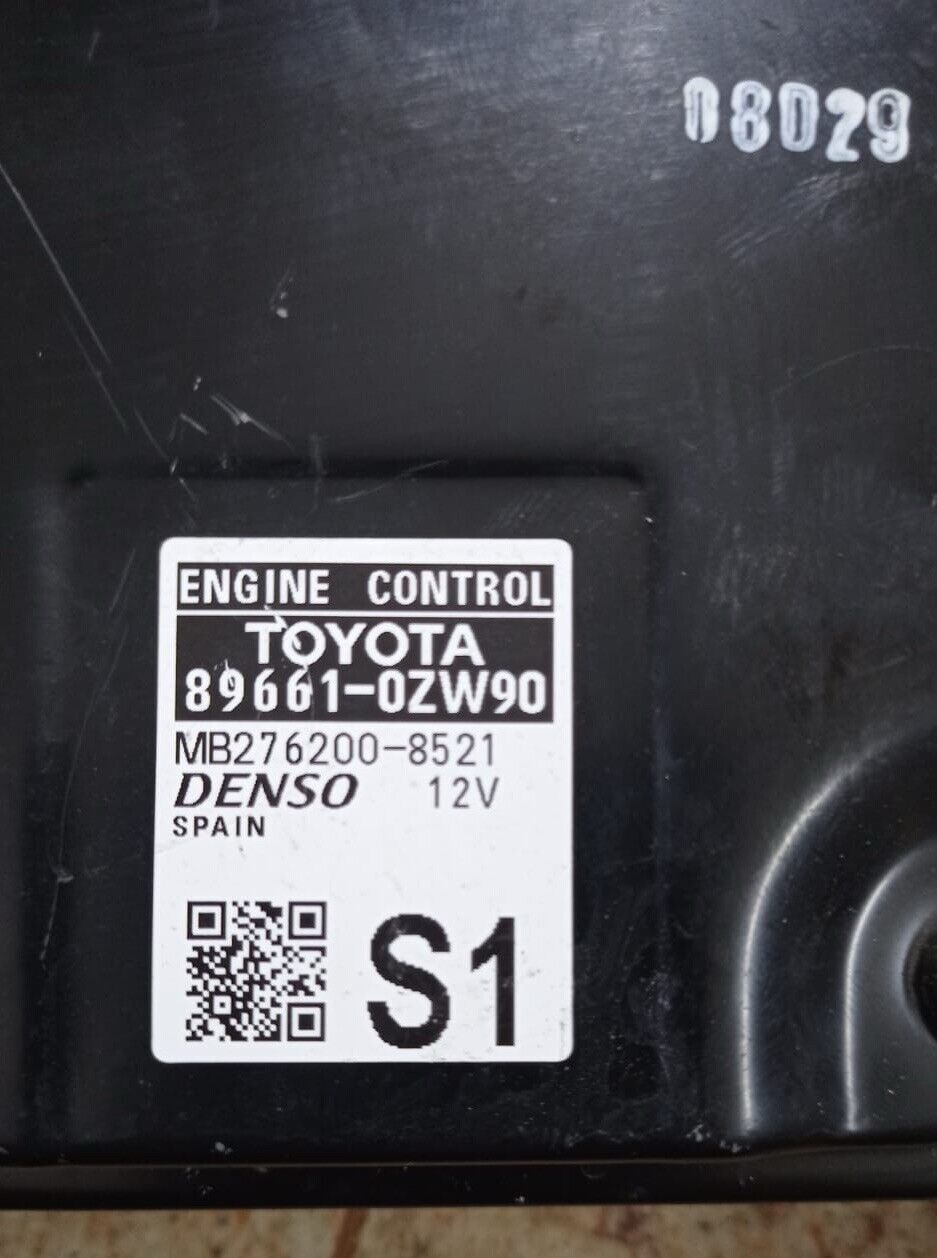 Toyota Corolla 2019 2020 OEM ECU Engine control unit 896610ZW90