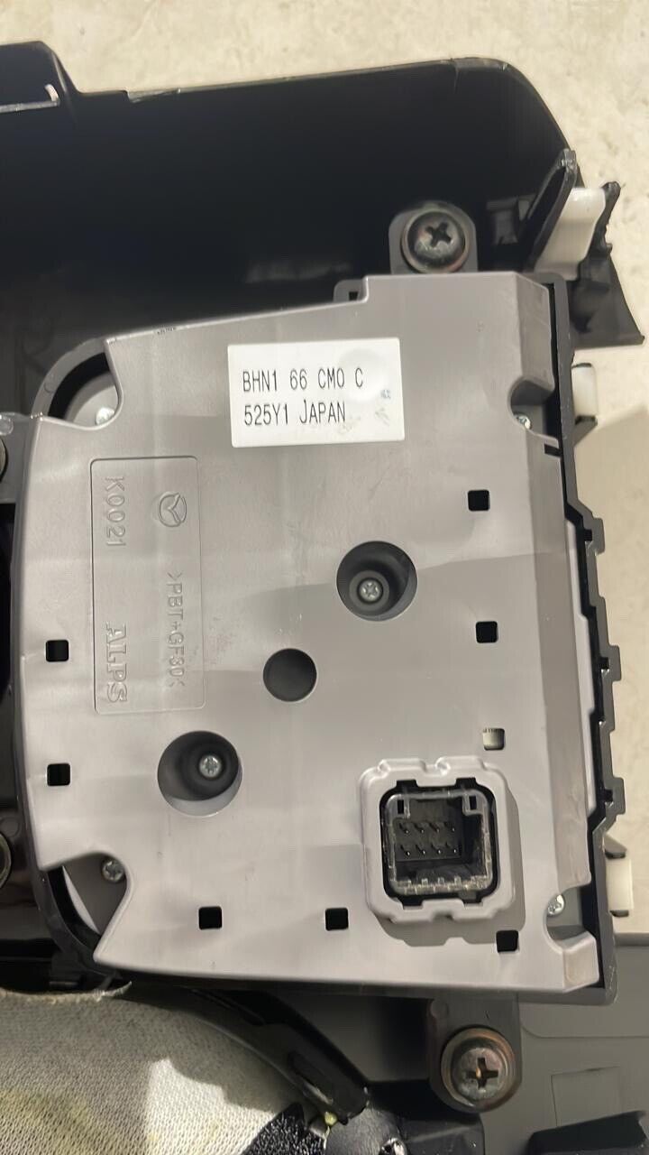 Mazda 3 2014 2019 OEM Center Console Switch Control Unit