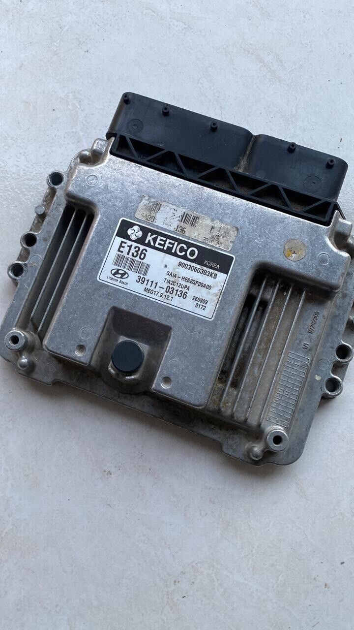 Hyundai I10 2015 ECU engine control unit 3911103136 MEG17.9.12.1