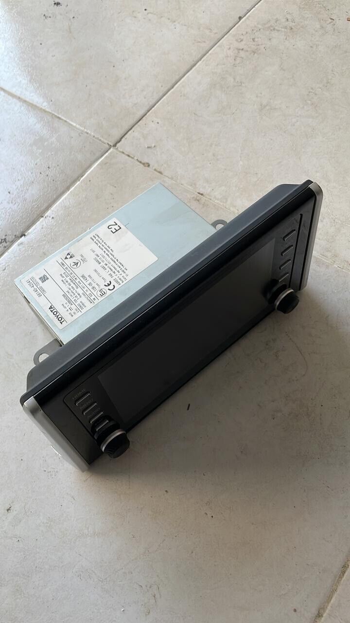 Toyota RAV4 2019 Hybrid Multifunction screen original radio GPS 8614042E80