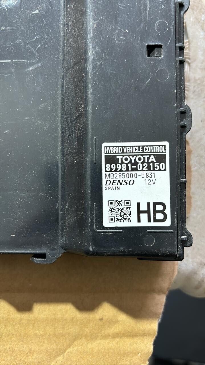 Toyota corolla 2019 2022 OEM ECU Hybrid engine control unit 8998102150 HB