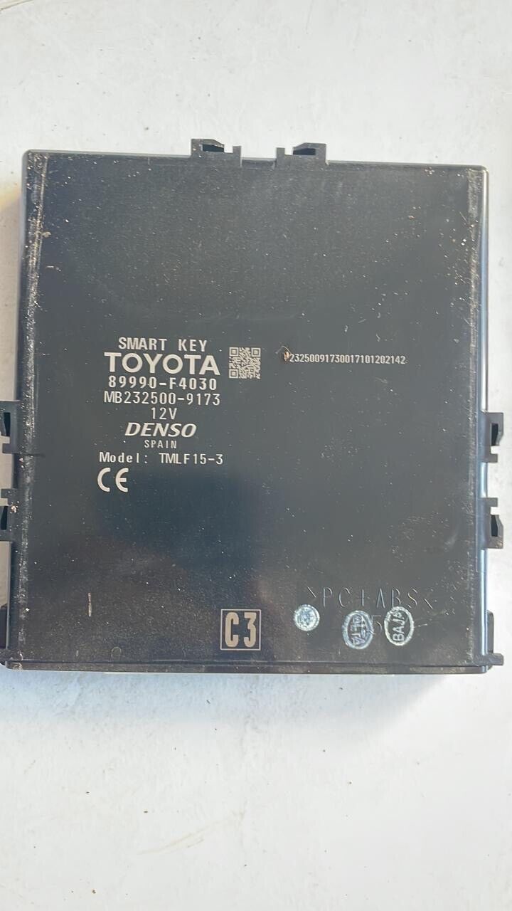 toyota CHR 2017 2022 OEM keyless Smart Control OEM 89990F4030