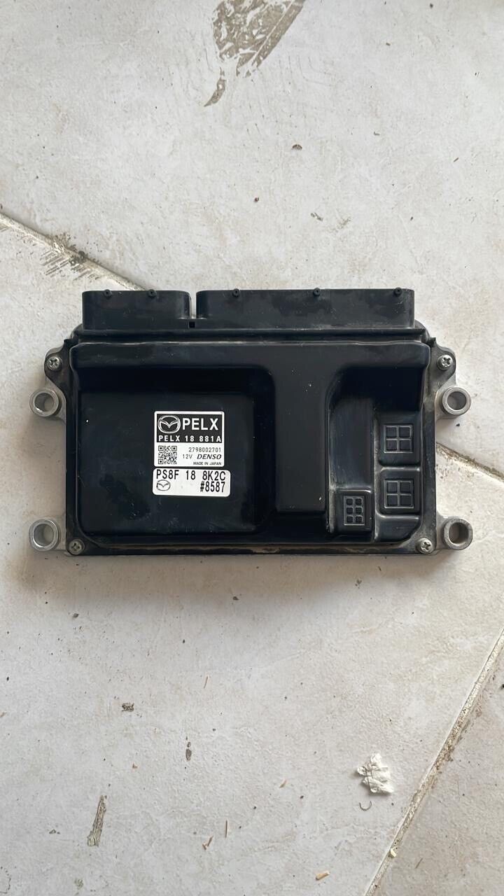 Mazda 3 CX5 2014 2019 engine computer module ECU PELX18881A PELX18881