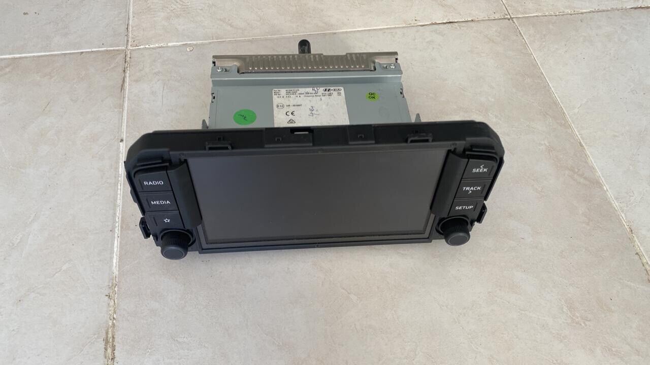 hyundai I10 2020 2022 oem head unit radio touch screen 96160K78104X