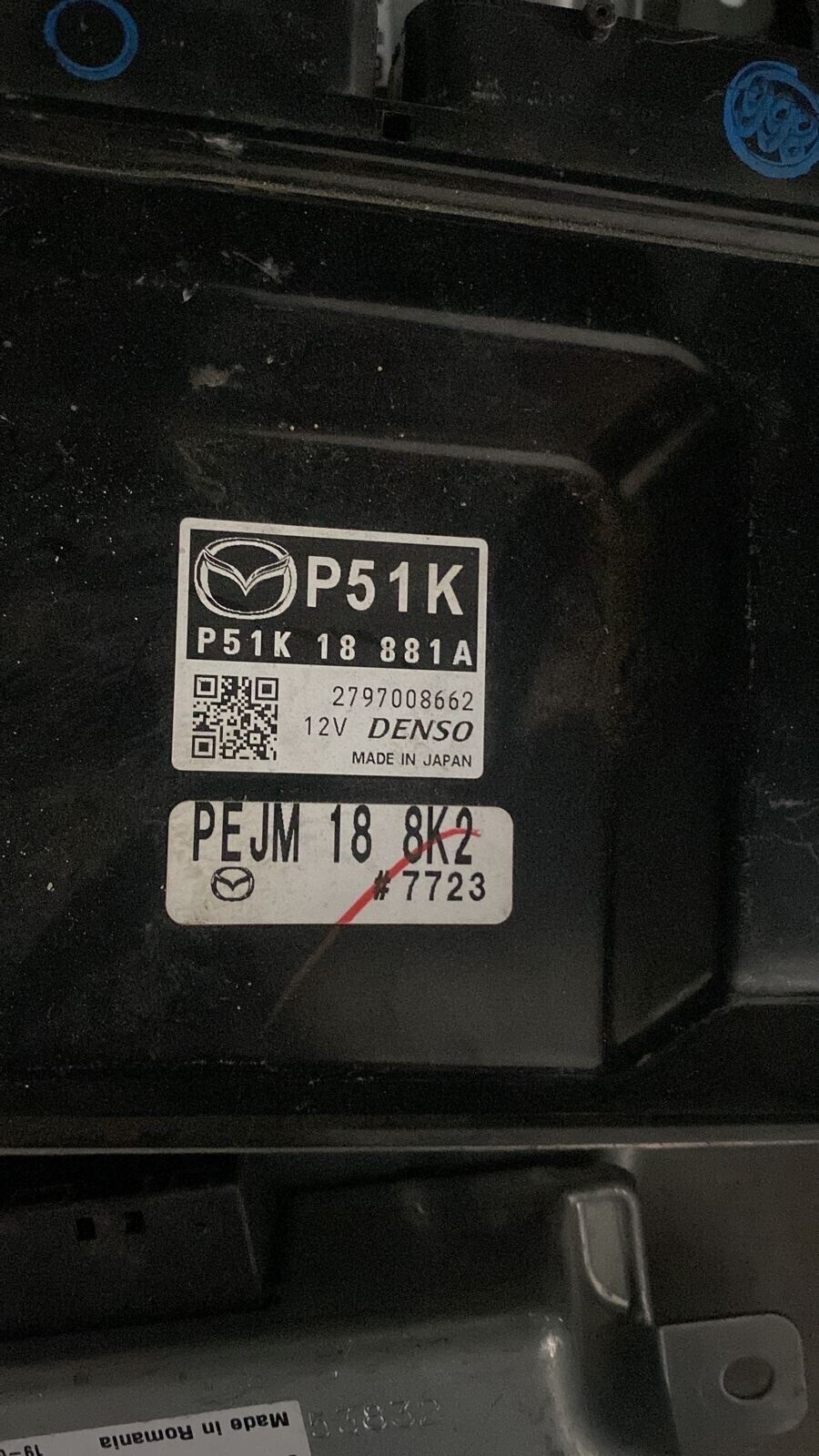 Mazda 3 2014 2019 OEM ECU Engine Module P51K18881A