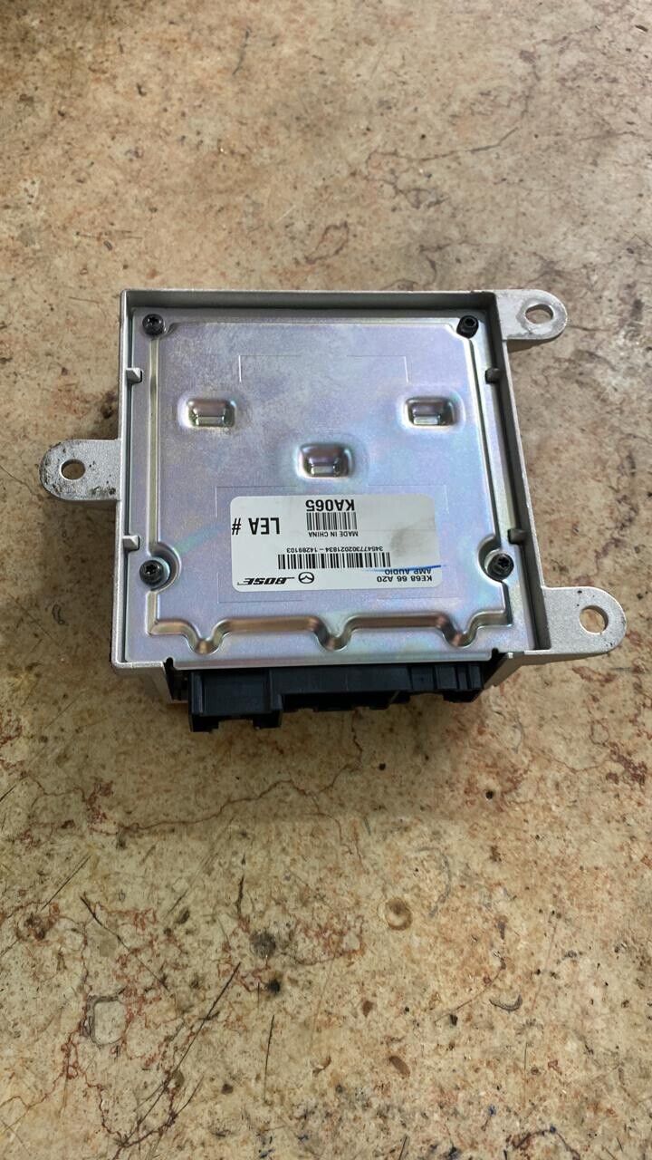 Mazda CX5 2016 2019 amplifier BOSE KE6866A20