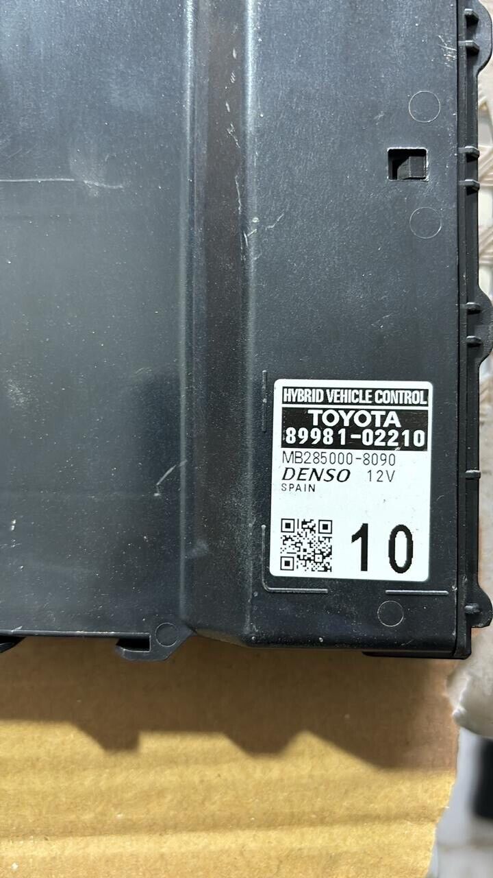 Toyota Corolla 2019 2021 OEM ECU Hybrid vehicle control module 8998102210 10