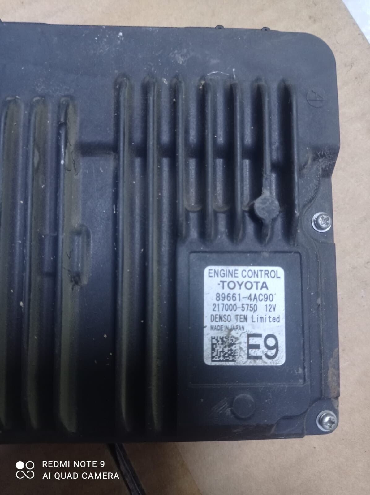 Toyota Rav4 2018 2021 Gasoline ECU engine control unit 896614AC90 E9 2170005750