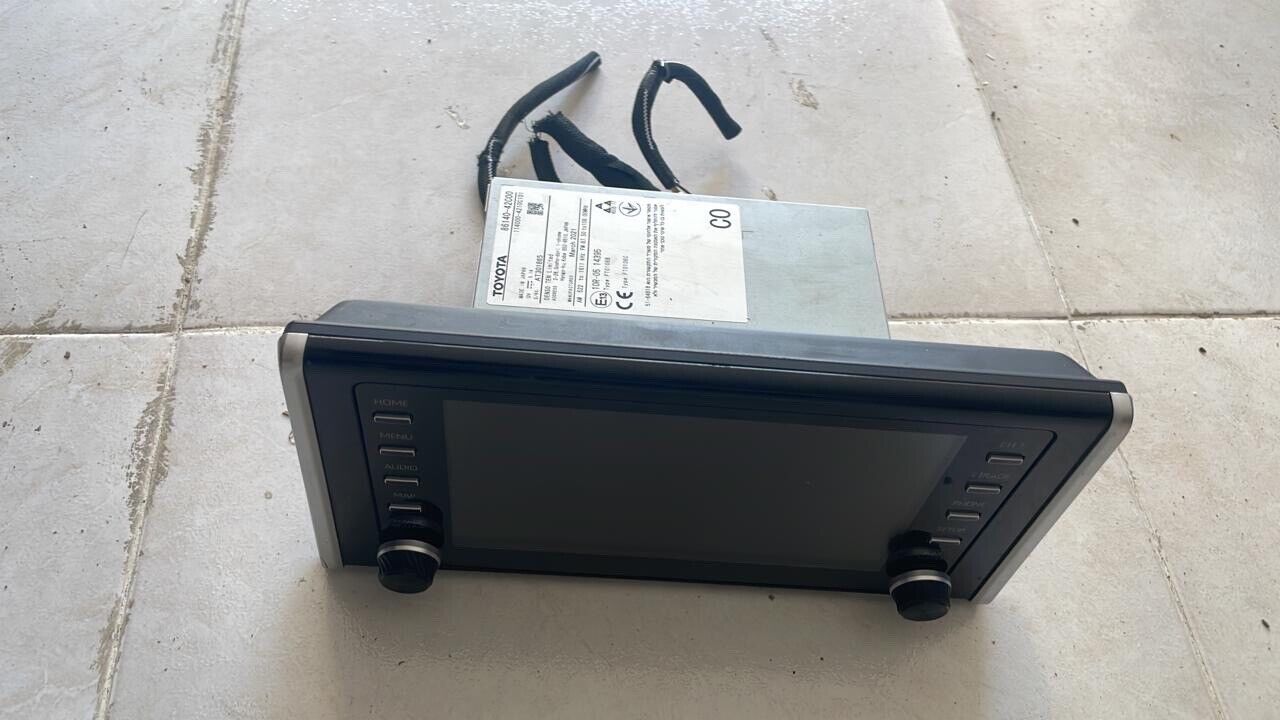 Toyota Rav4 2021 2022 OEM head unit radio carplay 8614042C00