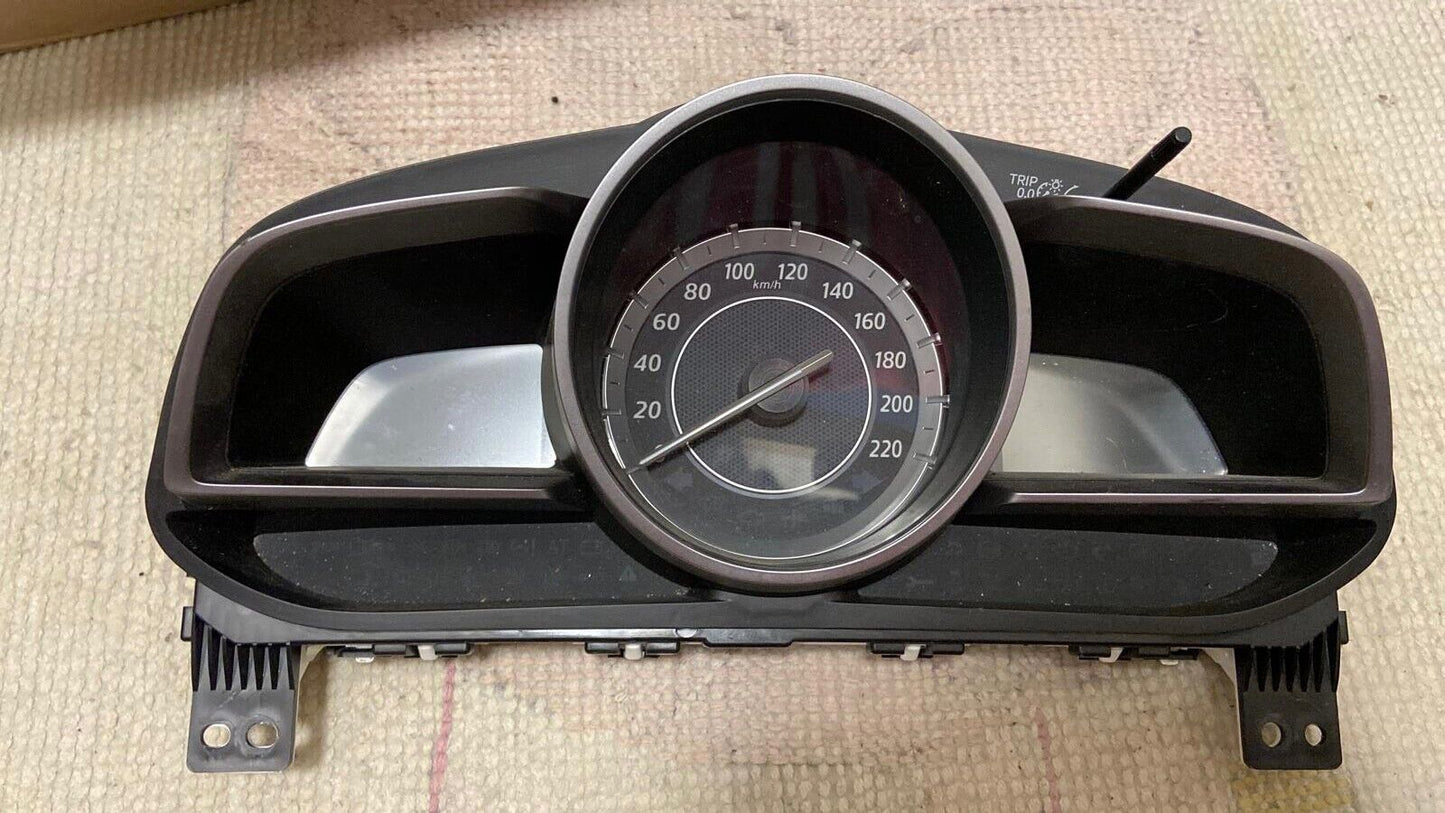 Mazda CX3 2017 2018 2019 instrument cluster speedometer Kilometers D09M55430