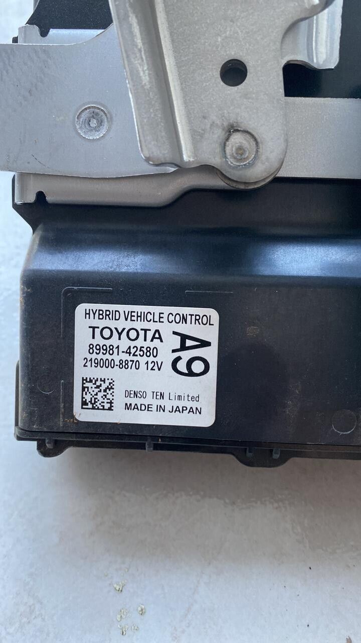 Toyota RAV4 2020 2022 Hybrid vehicle control module engine 8998142580